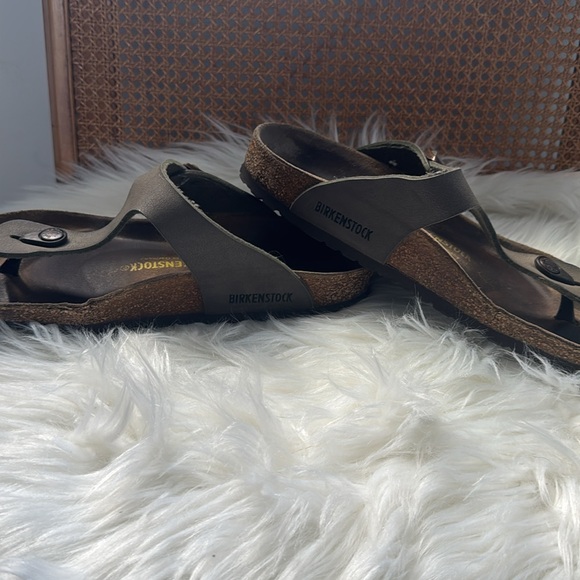 Birkenstock Gizeh Taupe Sandel - Picture 4 of 5